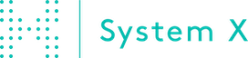 System X logo